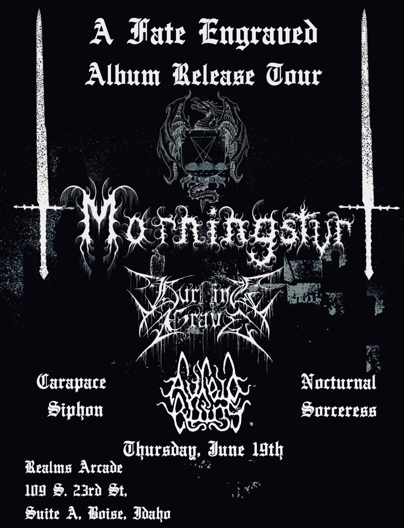 [06.19] Morningstvr | Burning Grave | Nocturnal Sorceress | Carapace Siphon | Ayleid Ruins