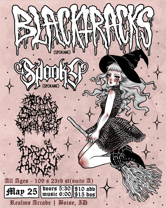[05.25] [SUN]  Black Tracks | Spooky | Pink Soapy Vomit | Drop of honey |